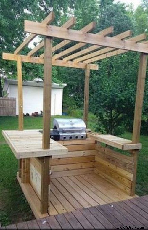 30 outdoor kitchens in pallets to make yourself. 