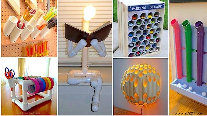 47 Amazing Ways to Use PVC Pipe. Don t miss #28! 