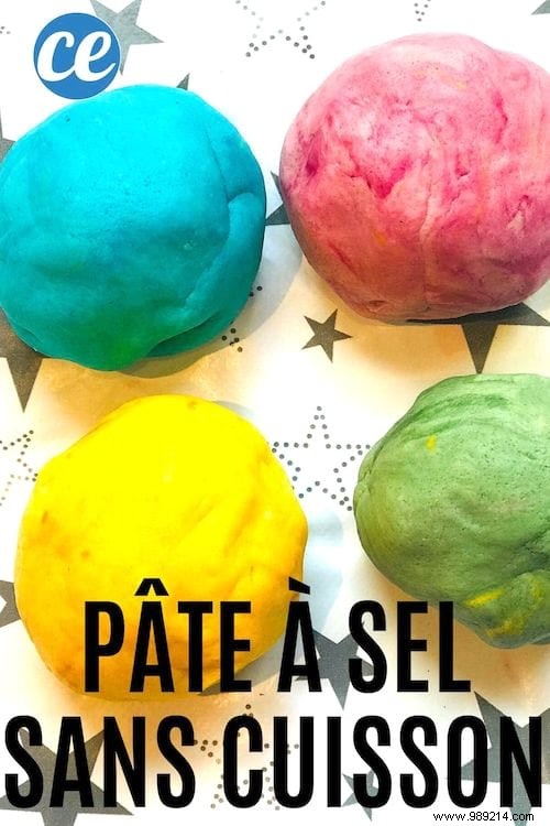 Easy &NO Bake:The Salt Dough Recipe Kids LOVE. 