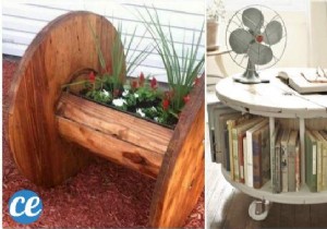 20 Amazing Ways To Recycle A Wooden Reel. 