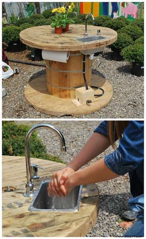 20 Amazing Ways To Recycle A Wooden Reel. 