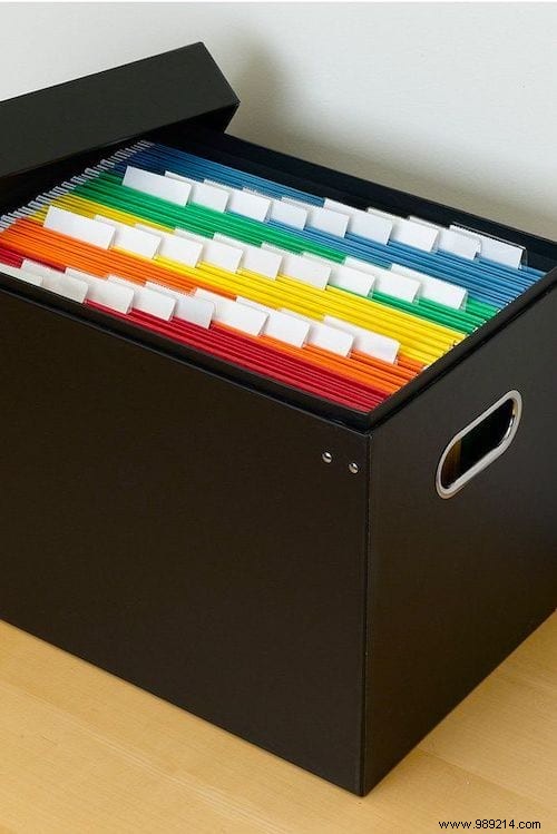 13 Great Ideas To Store Your Important Papers (And Find Them Easily). 