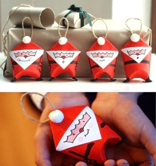 50 Awesome Christmas Decorations With Toilet Paper Rolls. 