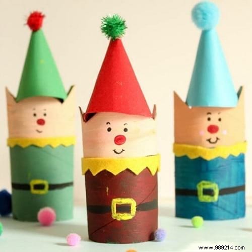 50 Awesome Christmas Decorations With Toilet Paper Rolls. 