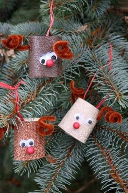 50 Awesome Christmas Decorations With Toilet Paper Rolls. 