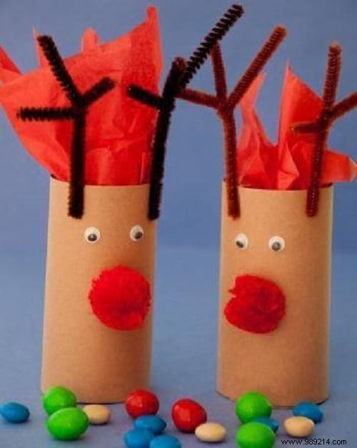 50 Awesome Christmas Decorations With Toilet Paper Rolls. 