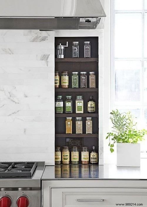 15 clever and hidden storage units that everyone would love to have in their kitchen. 