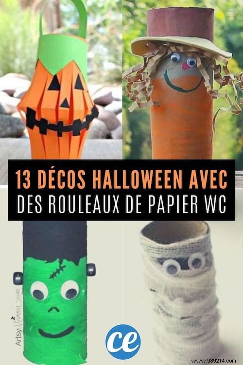 13 Ideas For Halloween With Toilet Paper Rolls. 