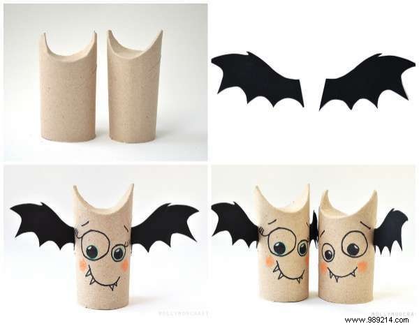 13 Ideas For Halloween With Toilet Paper Rolls. 