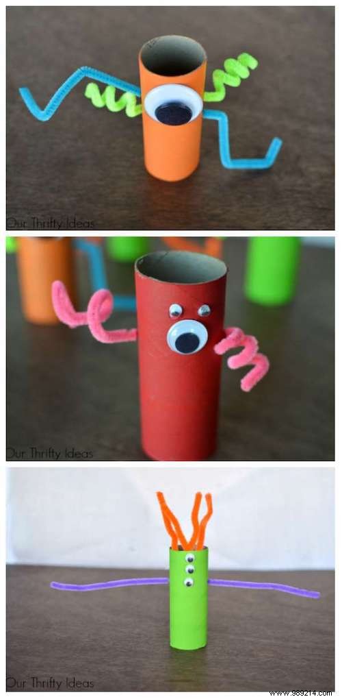 13 Ideas For Halloween With Toilet Paper Rolls. 