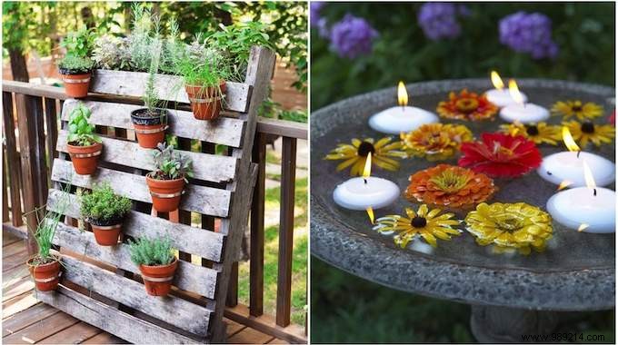 28 Great Ideas To Beautify Your Garden Easily. 