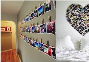 17 Great Ideas To Hang Your Photos At Home (Easy &Cheap). 