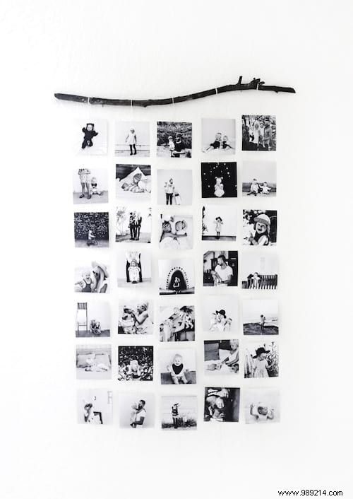 17 Great Ideas To Hang Your Photos At Home (Easy &Cheap). 