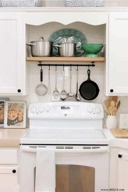 17 genius tips for saving space in a small kitchen. 