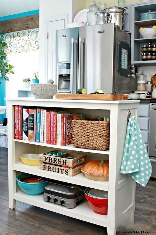 17 genius tips for saving space in a small kitchen. 