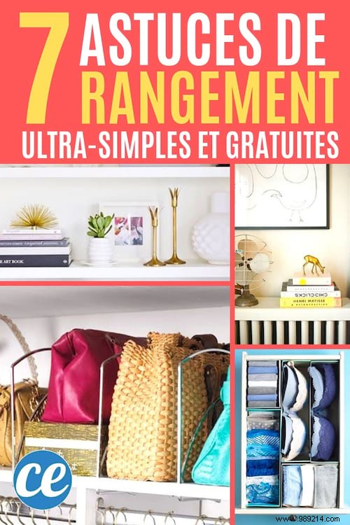 7 Storage Tips That Will Save You Space WITHOUT Spending $1! 