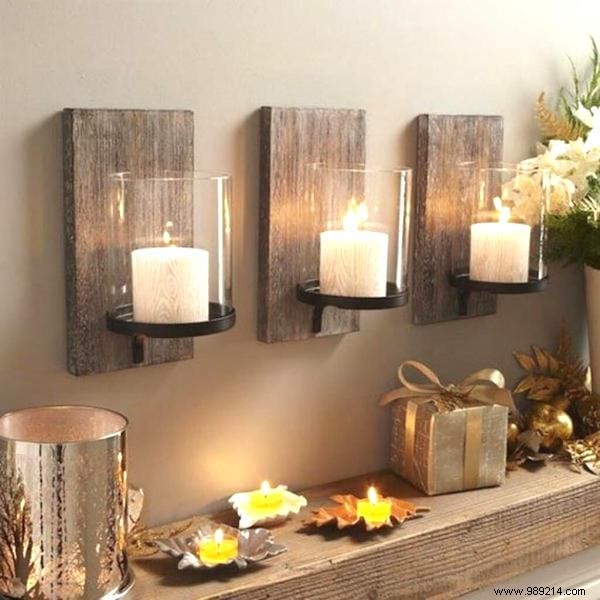 34 Stunning Decoration Ideas WITH CANDLES. 