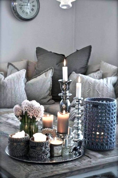 34 Stunning Decoration Ideas WITH CANDLES. 