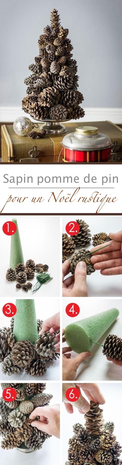 25 Super Christmas Decoration Ideas With Pine Cones (Easy And Cheap). 