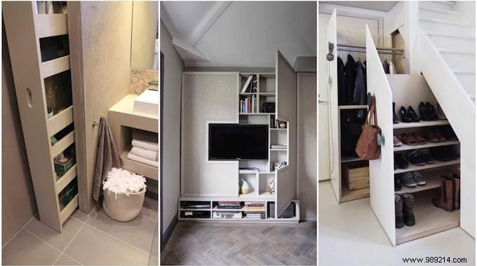 28 Great Storage Ideas To SAVE Space At Home. 