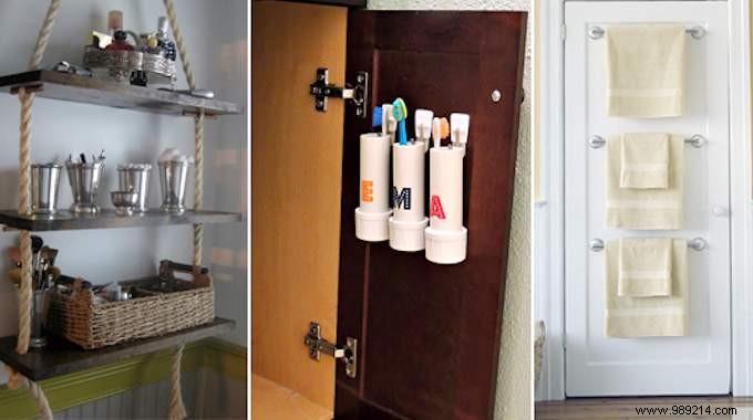 20 Inexpensive And Clever Storage For Your Bathroom. 