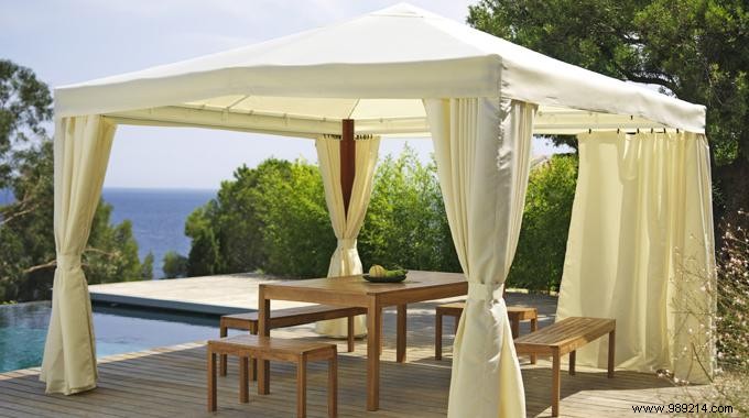 5 Economical and Decorative Solutions to Protect from the Sun in the Garden. 