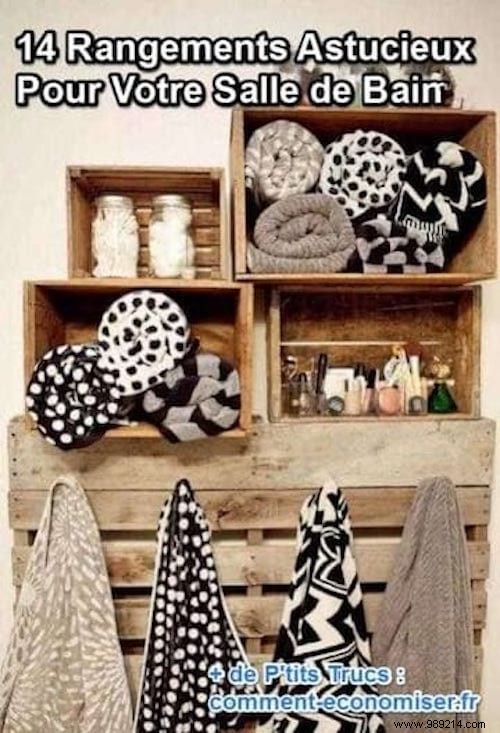 14 Clever Storage For Your Bathroom. 