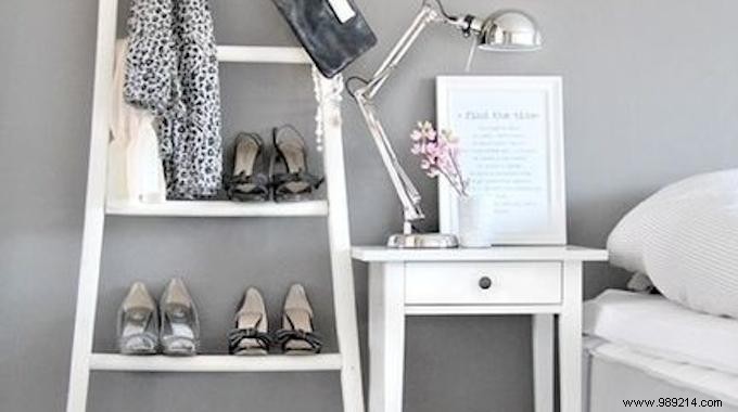 A DIY Shoe Rack in 5 Seconds. 