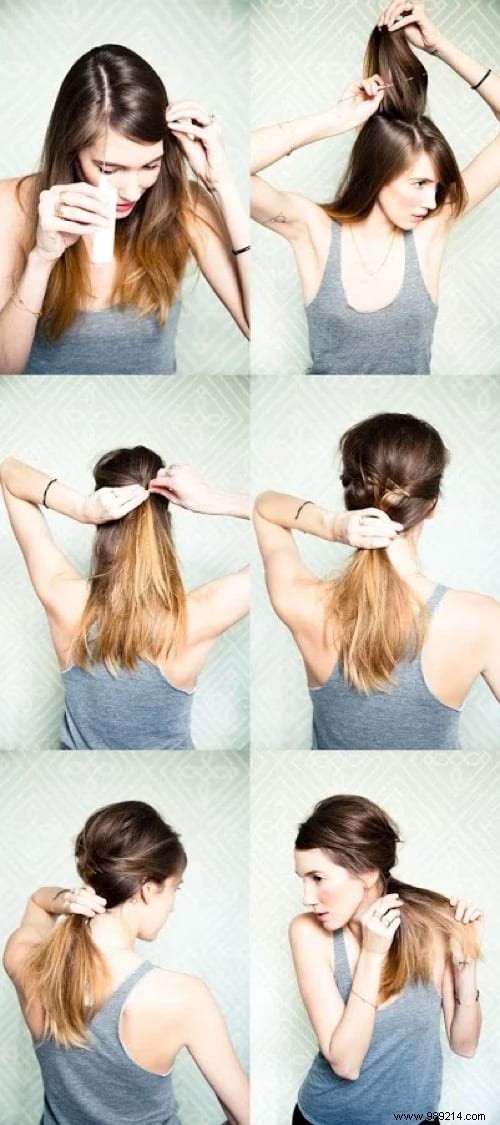 25 Express Hairstyles For Those In A Hurry In The Morning (5 Min Max!). 