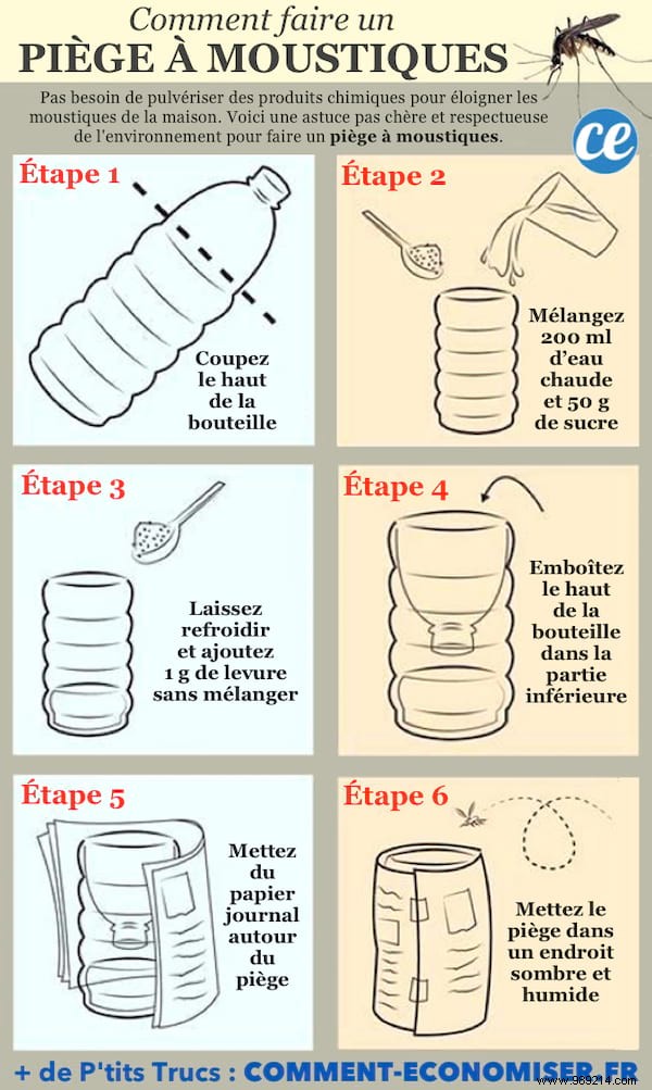 How To Make A Super Effective Mosquito Trap In 6 Steps. 