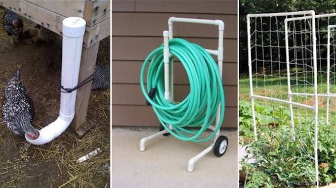 20 Clever Ways to Use PVC Pipes in the Garden. 