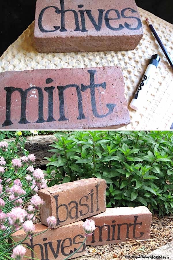 19 Great Ideas to Make Beautiful Vegetable Garden Labels for Free. 