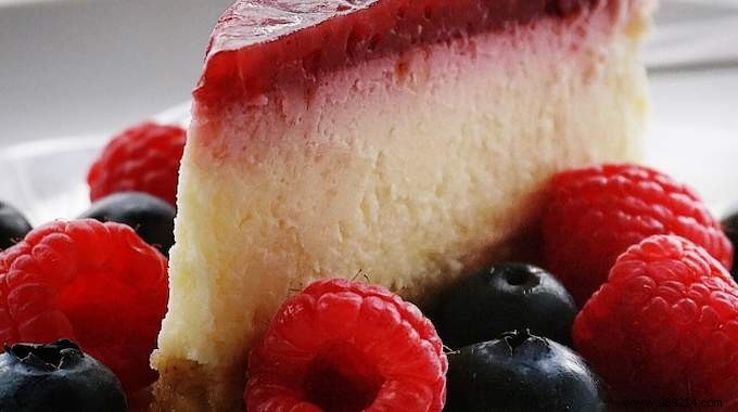 A New York cheesecake recipe. 