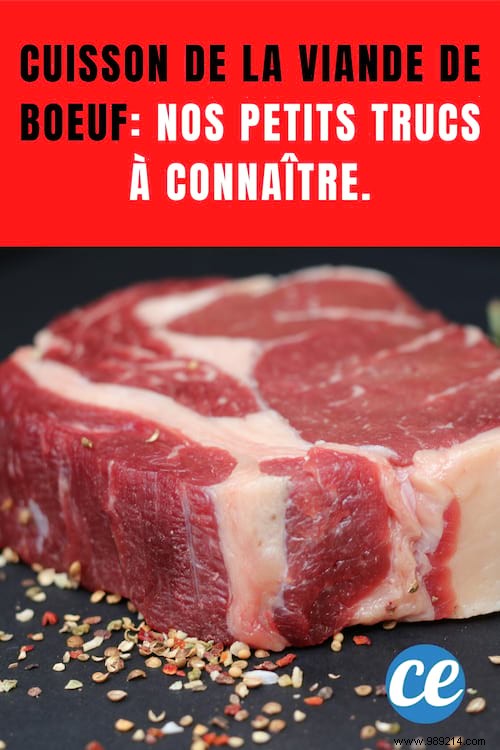 Cooking beef:our little tips to know. 