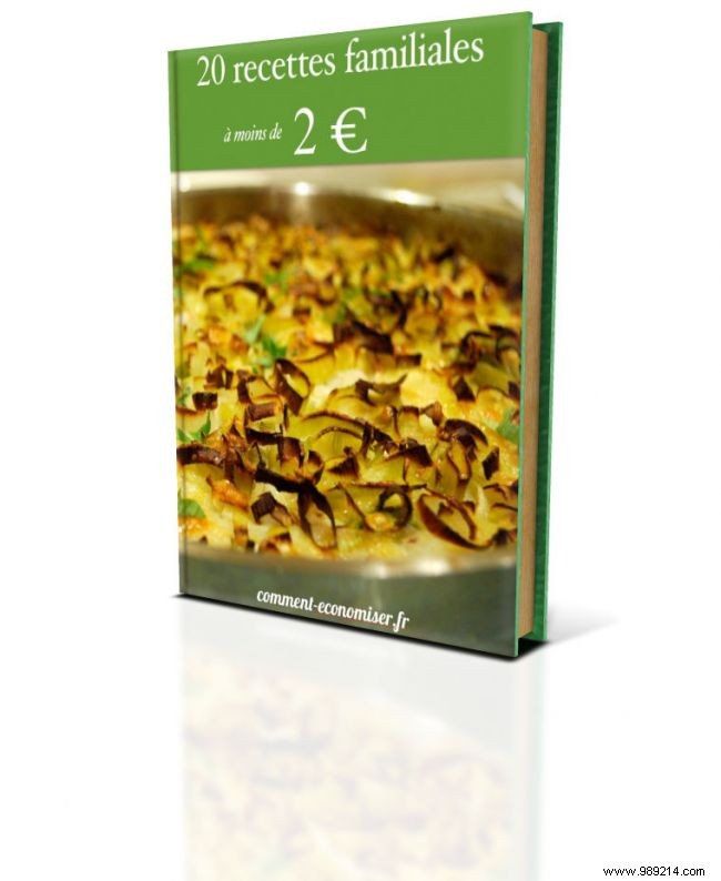 FREE. Our Cooking Ebook 20 Family Recipes for Less than €2. 