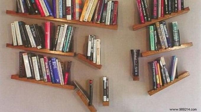 Invisible &Inexpensive Shelves Your Books Will Love. 