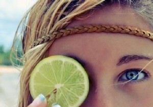 The Tip To Never Get Lemon In Your Eye Again By Squeezing It. 