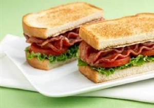 BLT Sandwich Recipe:The Tip To Get Bacon In EVERY Bite. 