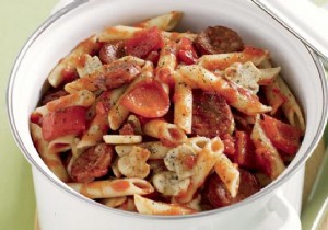 Chorizo ​​Pasta, the Quick and Delicious Recipe. 