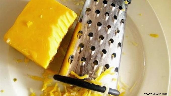 The Easy Tip for Cleaning a Cheese Grater. 