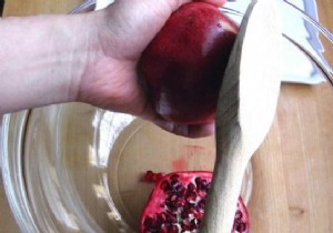 The Easy Way to Core a Pomegranate. 