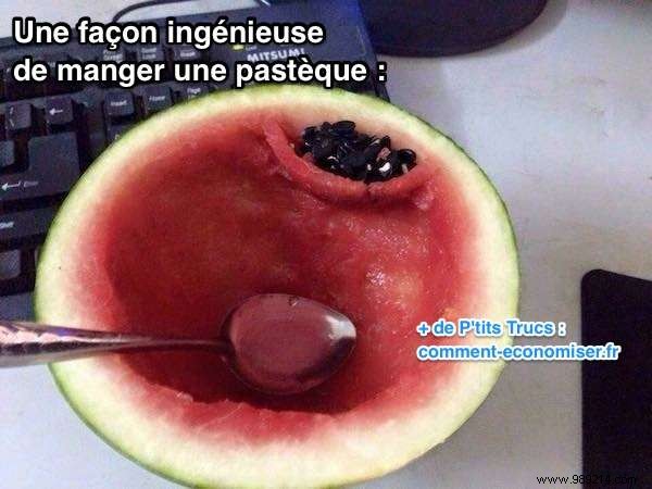 The Ingenious Way to Eat a Watermelon. 