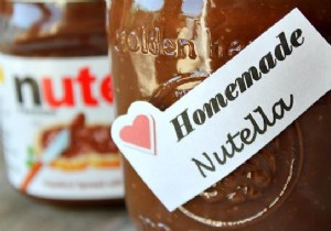 Finally The Secret Homemade Nutella Recipe. 