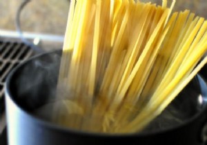 The Surprising Tip To Reduce The Cooking Time Of Your Pasta. 