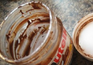 Quite simply, the Best Tip to Finish your Jar of Nutella. 