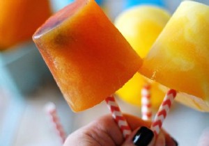 The Trick to Make Popsicles WITHOUT Using a Mold. 