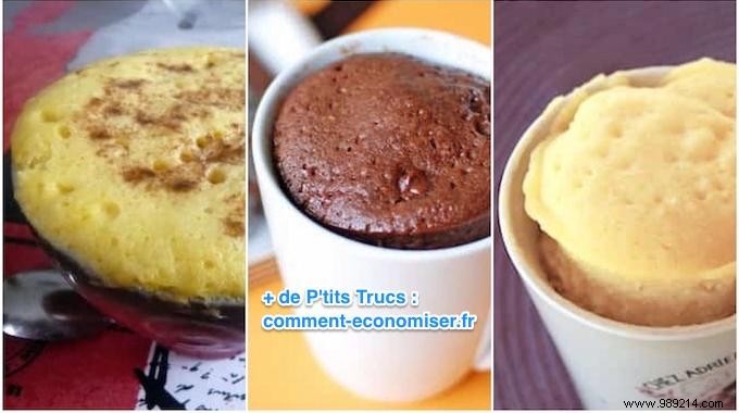 10 Mug Cakes Recipes Ready in Less Than 2 Minutes. 