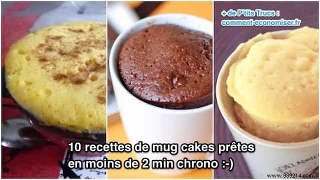 10 Mug Cakes Recipes Ready in Less Than 2 Minutes. 