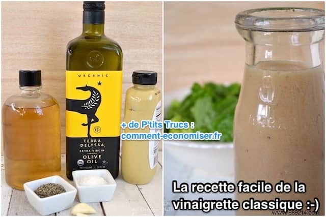 No More Need to Buy Vinaigrette! Here are 4 Easy Recipes Ready In 5 Min. 