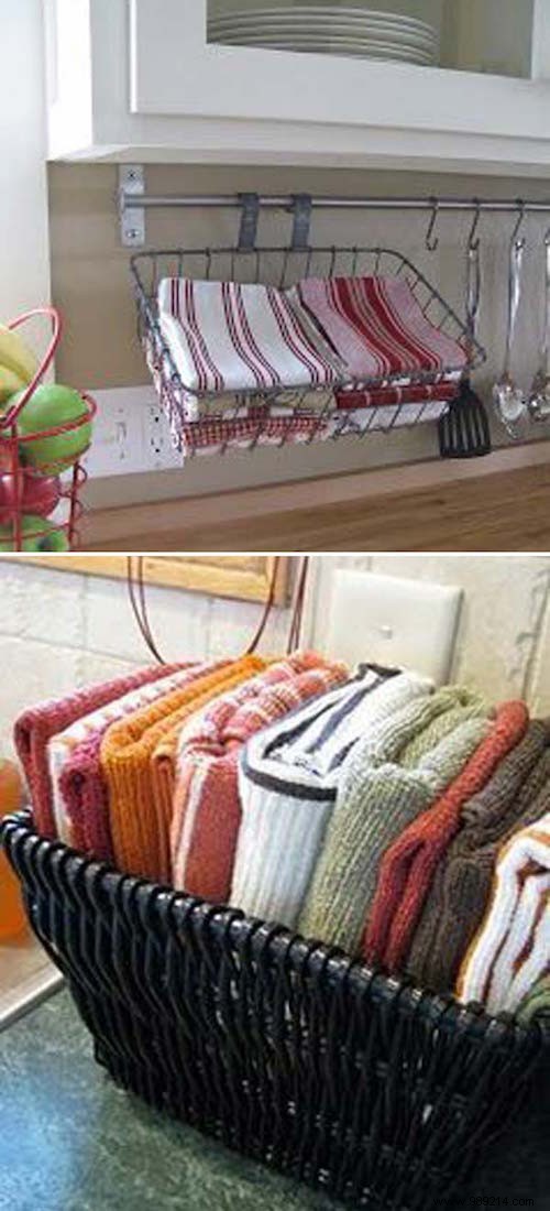 21 Awesome Hacks To SAVE Space In The Kitchen. 